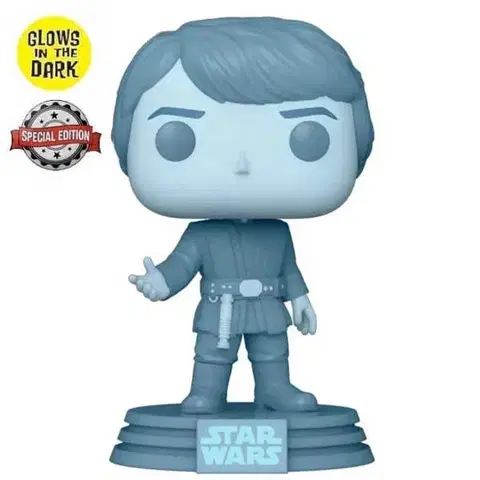 Zberateľské figúrky POP! Holographic Luke Skywalker (Star Wars) Special Edition (Glows in The Dark) POP-0615
