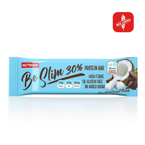 Proteíny Proteínová tyčinka Nutrend BE SLIM 35g čokoláda - kokos