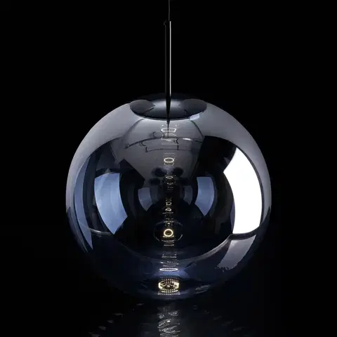 Závesné svietidlá Tom Dixon Tom Dixon Globe závesné LED svietidlo, chróm