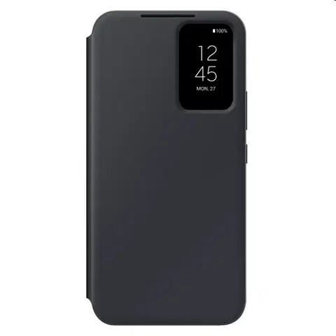 Puzdrá na mobilné telefóny Knižkové puzdro Smart View Wallet pre Samsung Galaxy A54 5G, čierna EF-ZA546CBEGWW
