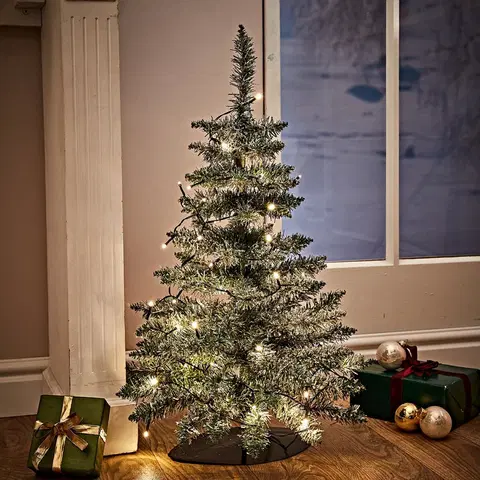 Drobné dekorácie a doplnky LED vianočný stromček