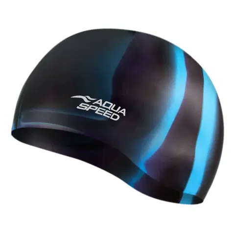Plavecké čiapky Plavecká čiapka Aqua Speed Bunt Black/Blue