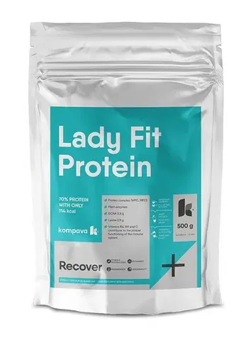 Proteíny pre ženy Lady Fit Protein - Kompava 500 g Čokoláda+Višňa