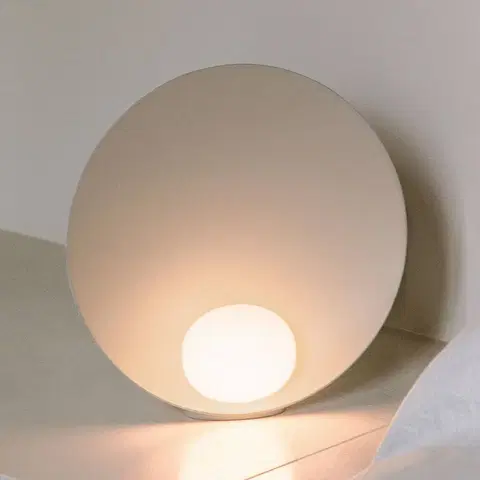Stolové lampy Vibia Vibia Musa 7400 stolná LED lampa stojaca, taupe