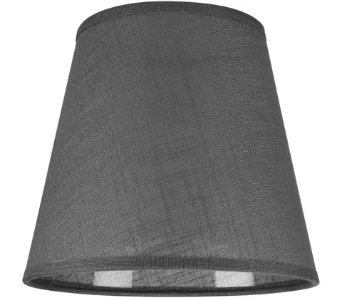 Lampy  Náhradné tienidlo LORENZO E27 pr. 16 cm šedá 