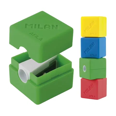 Hračky MILAN - Strúhadlo plastové MILAN Cubic