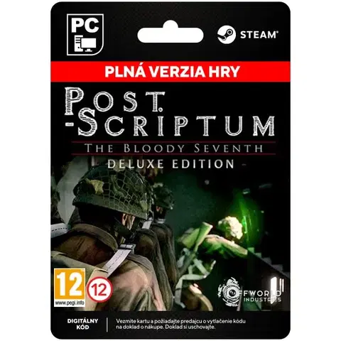 Hry na PC Post Scriptum (Deluxe Edition) [Steam]