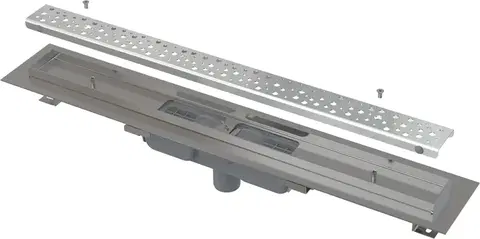 Sprchovacie kúty Alcadrain Podlahový žľab Antivandal s roštom, zvislý odtok APZ1111-1150M APZ1111-1150M