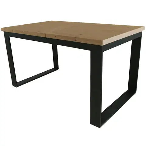Jedálenské stoly Rozkladací stôl St-23 140/180x80cm dub prírodný