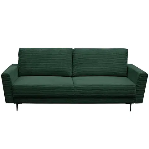 Rozkladacie sedačky na spanie Pohovka Mona zelená manšestrový Poso 14