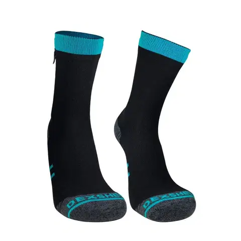 Pánske ponožky Nepremokavé ponožky DexShell Running Lite blue - M