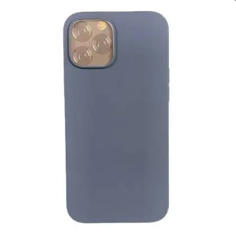 Puzdrá na mobilné telefóny Devia kryt Nature Series Silicone Case pre Apple iPhone 12 Pro Max, modré 6938595341465