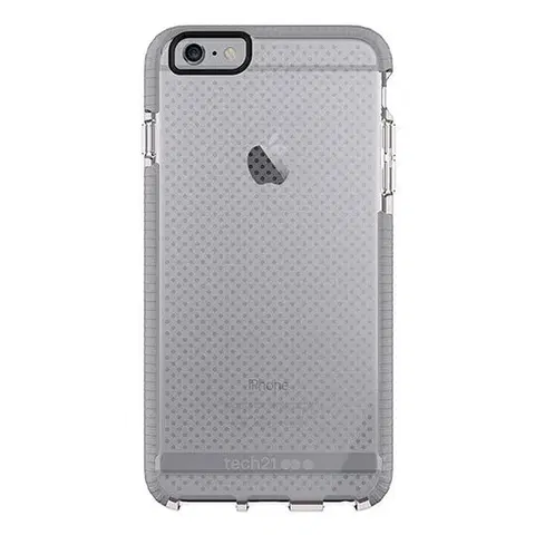 Puzdrá na mobilné telefóny Tech21 Evo Mesh Case iPhone 6/6s Plus, clear/grey T21-5312