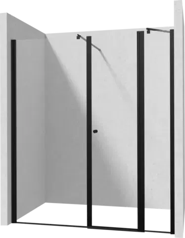 Sprchovacie kúty DEANTE/S - Sprchové dvere výklopné 90 pevná stena 40 KTSUN41P+KTS_N84P+KTS_N11X KERRIA/0224