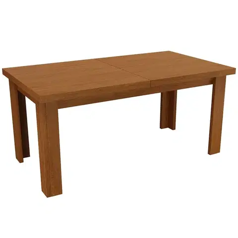 Jedálenské stoly Rozkladací stôl 160/200x90cm jasan svetlý