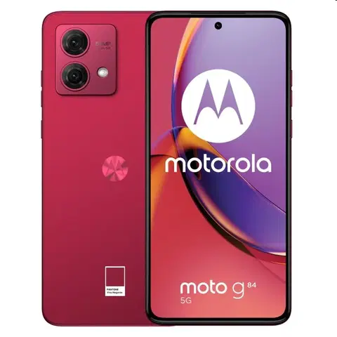 Mobilné telefóny Motorola Moto G84 5G, 12256GB, Viva Magenta PAYM0009PL