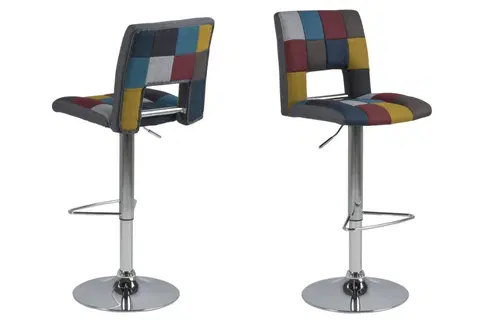 Barové stoličky Dkton Dizajnová barová stolička Nerine, multi farebná