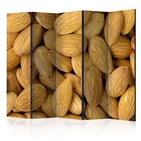 Paravány Paraván Tasty almonds Dekorhome 225x172 cm (5-dielny)