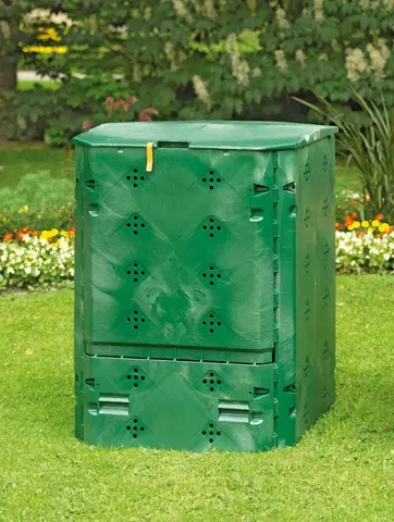Kompostéry Kompostér 600l recyklovaný plast Dekorhome
