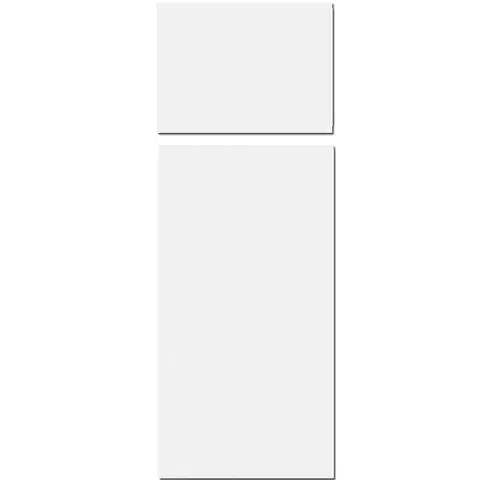 Dvierka a čelá zásuviek pre kuchynske skrinky Panel bočný Livia 720 + 1313 biely hrášok mat