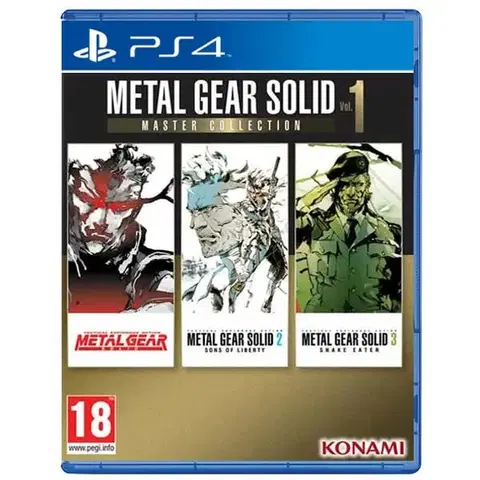 Hry na Playstation 4 Metal Gear Solid: Master Collection Vol. 1 PS4