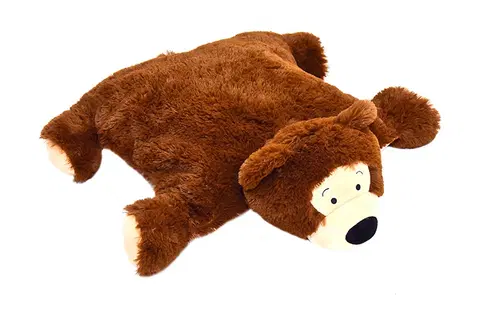 Plyšové hračky MAC TOYS - Vankúš plyšové zvieratko - medveď