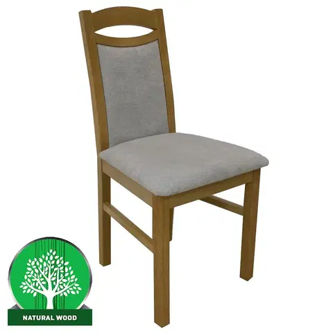 Drevené stoličky Stolička  982 D.Craft Zlatý Monolith 85