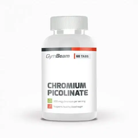 Ostatné minerály GymBeam Chromium Picolinate 120 tab. bez príchute
