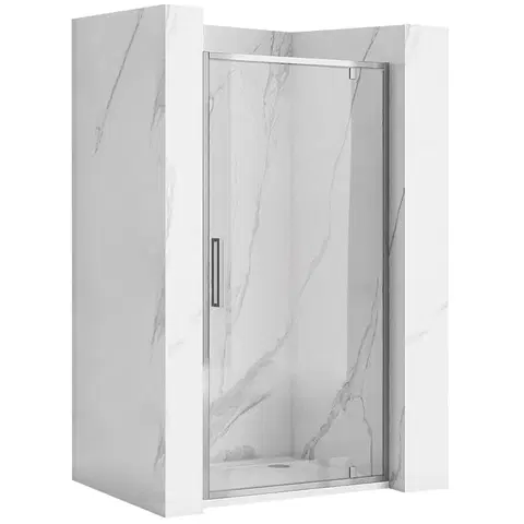 Sprchovacie kúty REA - Otváracie sprchové dvere Rapid Swing Chrom 100 REA-K5607