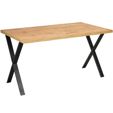 Jedálenské stoly Stôl Sofie St-28 140x90 Dub Wotan