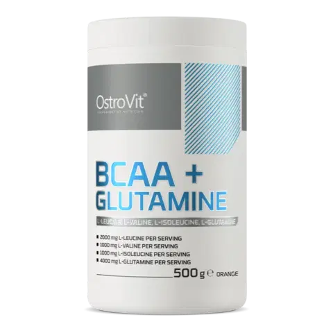 BCAA OstroVit BCAA + Glutamine 500 g citrón