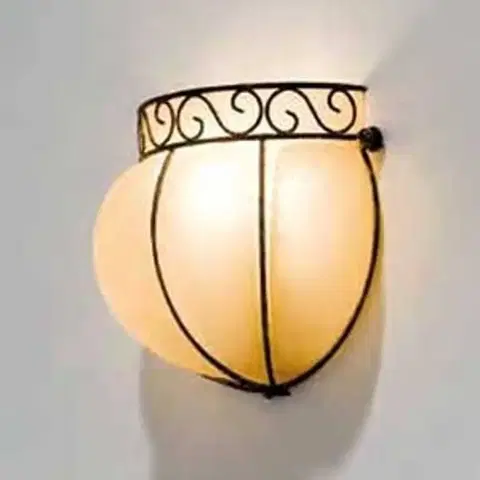 Nástenné svietidlá Siru Ručne vyrobené nástenné svietidlo CORONA 16 cm