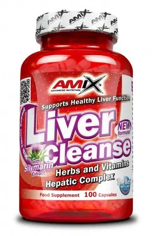 Vitamíny a minerály Liver Cleanse - Amix 100 tbl.