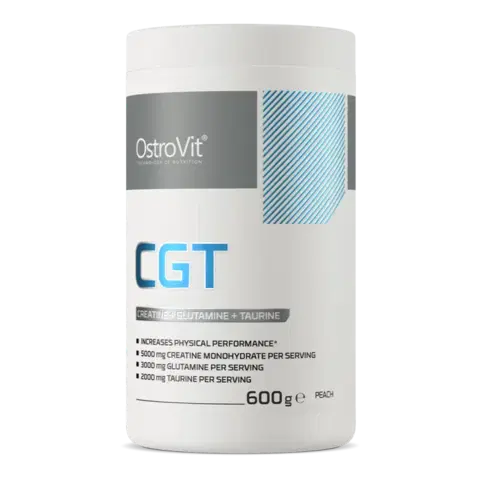 Viaczložkový kreatín OstroVit CGT 600 g broskyňa