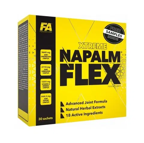 Komplexná výživa kĺbov Xtreme Napalm Flex - Fitness Authority 30 sáčkov