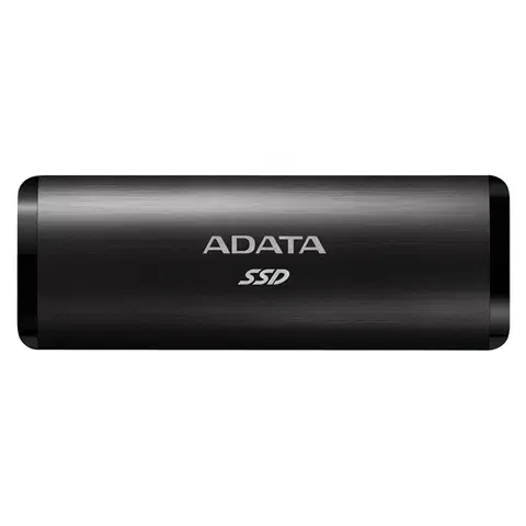 Pevné disky ADATA SE760 256 GB SSD 2,5" 3R externý pevný disk, čierna