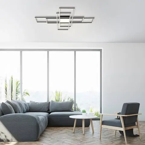 SmartHome stropné svietidlá Q-Smart-Home Paul Neuhaus Q-ASMIN stropné LED svetlo 110x110 cm