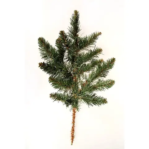 Vianočné dekorácie Umelá vetva smreková, v. 47 cm, sada 3 ks, HTH