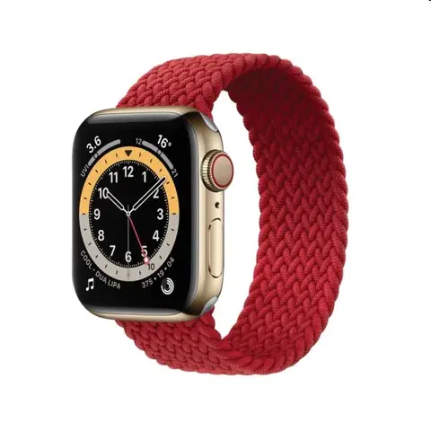 Príslušenstvo k wearables COTEetCI nylónový náramok 161 mm pre Apple Watch 38/40/41 mm, červený