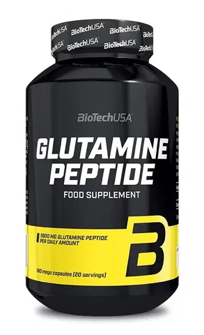 Glutamín Glutamine Peptide - Biotech USA 180 kaps.