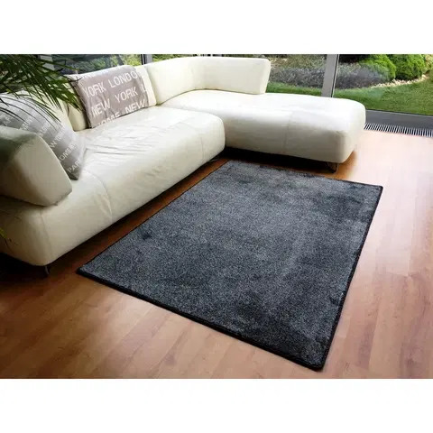 Koberce a koberčeky Vopi Kusový koberec Apollo soft antracit, 120 x 170 cm