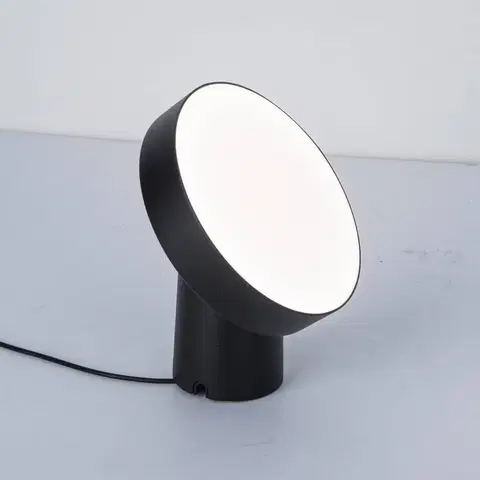 SmartHome stolové lampy LUTEC Stolová LED lampa Moa s funkciou RGBW, čierna