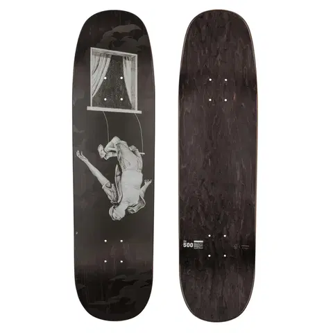 skateboardy Skateboardová doska z javora veľkosť 8,375" DK500 Shapee