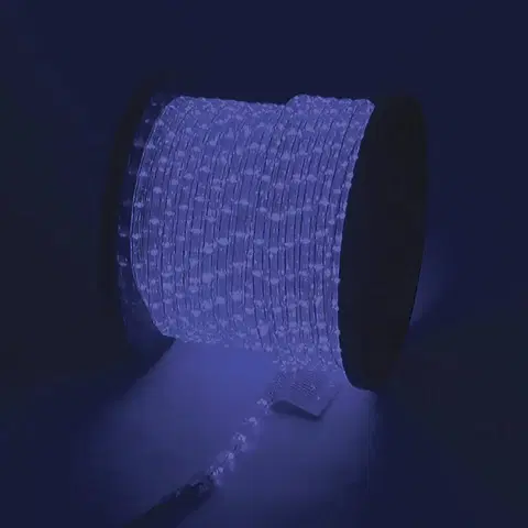 Svetelné hadice Steinigke Showtechnic EUROLITE Rubberlight RL1 svetlo-hadica modrá 44 m