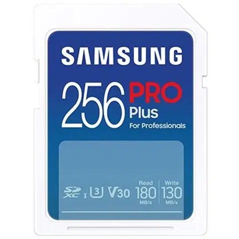 Pamäťové karty Samsung SDXC karta 256 GB PRO PLUS