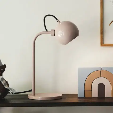 Stolové lampy FRANDSEN FRANDSEN Ball Single stolová lampa, nude