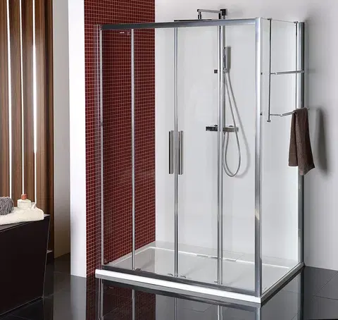 Sprchové dvere POLYSAN - Lucis Line obdĺžniková sprchová zástena 1600x800 L/P varianta DL4315DL3315