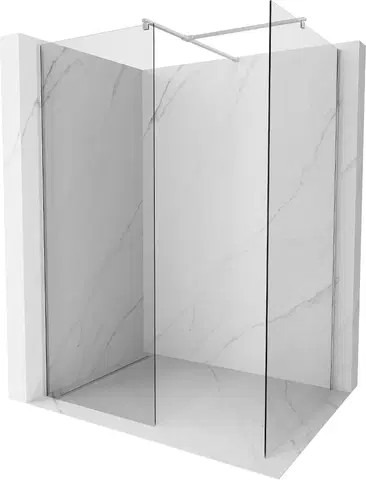 Sprchové dvere MEXEN/S - Kyoto Sprchová zástena Walk-in 180 x 120 cm, transparent, chróm 800-180-202-01-00-120