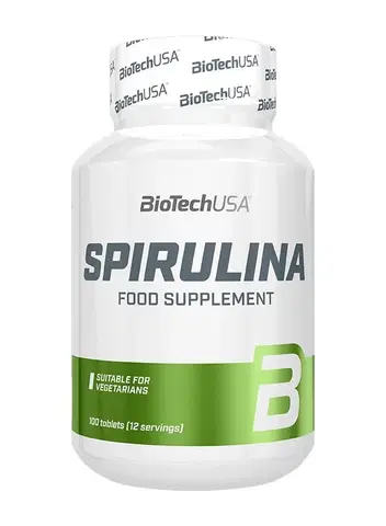Antioxidanty Spirulina - Biotech USA 100 tbl.
