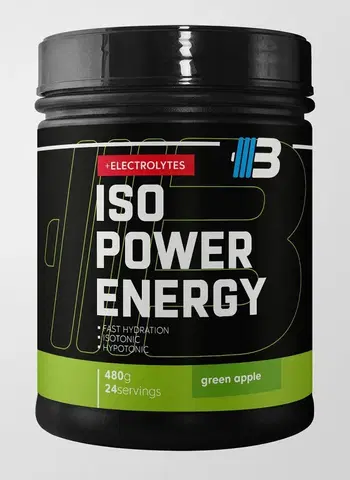 Iontové nápoje Iso Power Energy - Body Nutrition 480 g Blackcurrant
